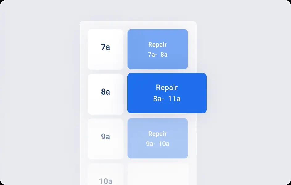 Manual Appointment Scheduling