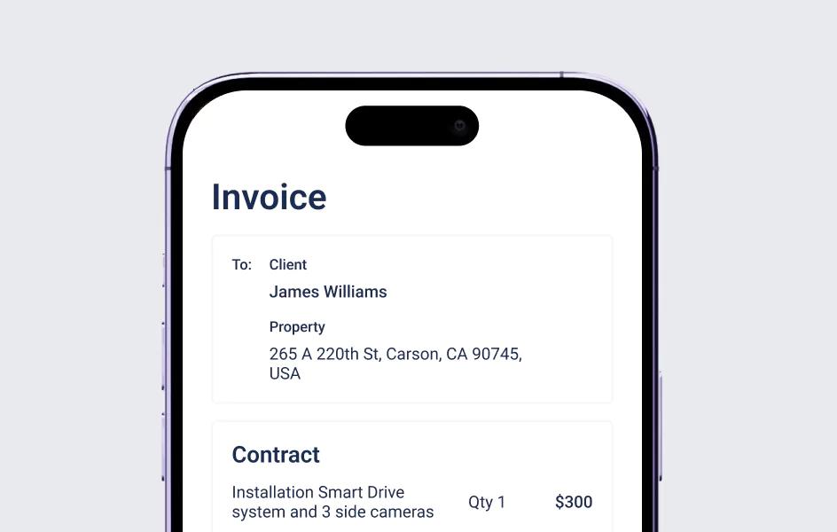 Manual Invoice Customization