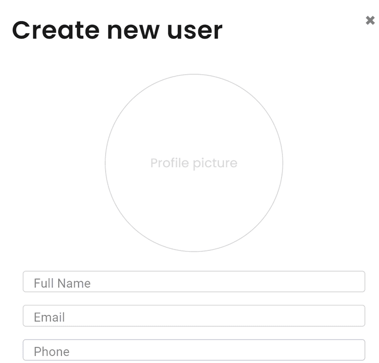 Adding new user tutorial